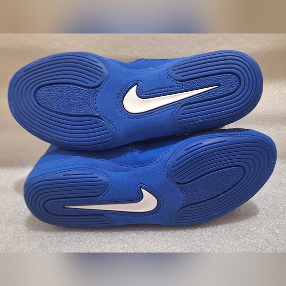 Nike Inflict Blue Wrestling Shoes - Picture 6 of 6
